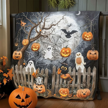 Mysterious Halloween WO1408018CL Quilt Blanket