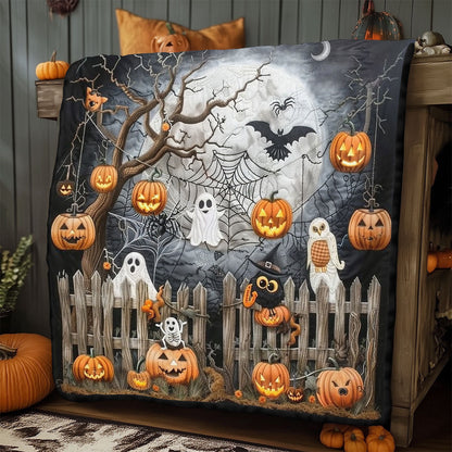 Mysterious Halloween WO1408018CL Quilt Blanket
