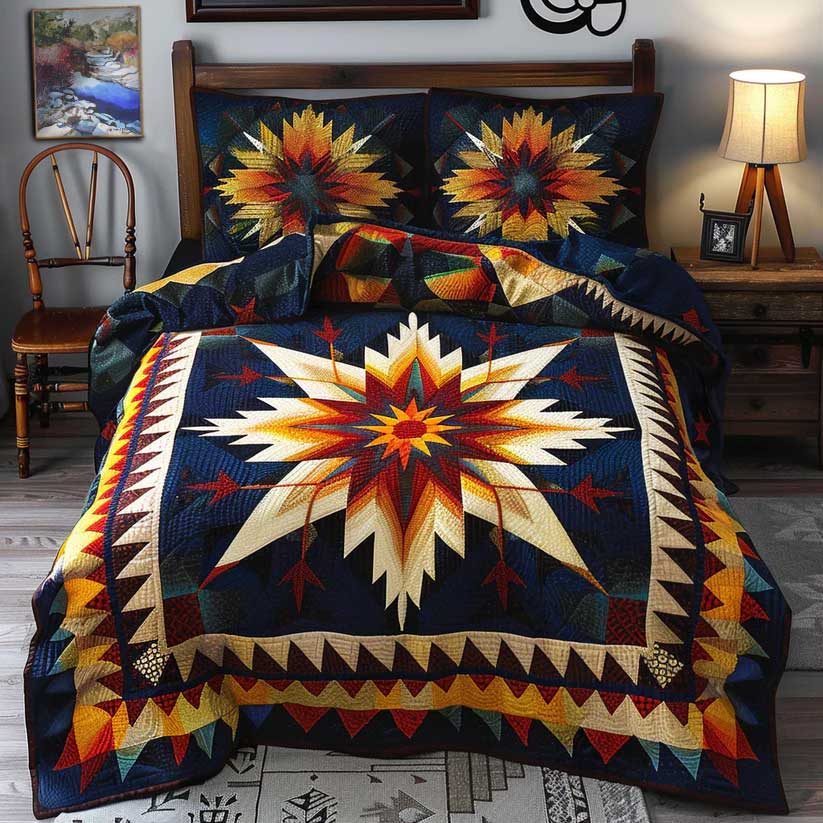 Native Star XR1005008CL Quilted Bedding Set