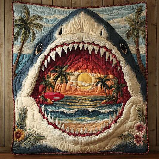 Jaw Of Sea WJ2802013CL Quilt Blanket