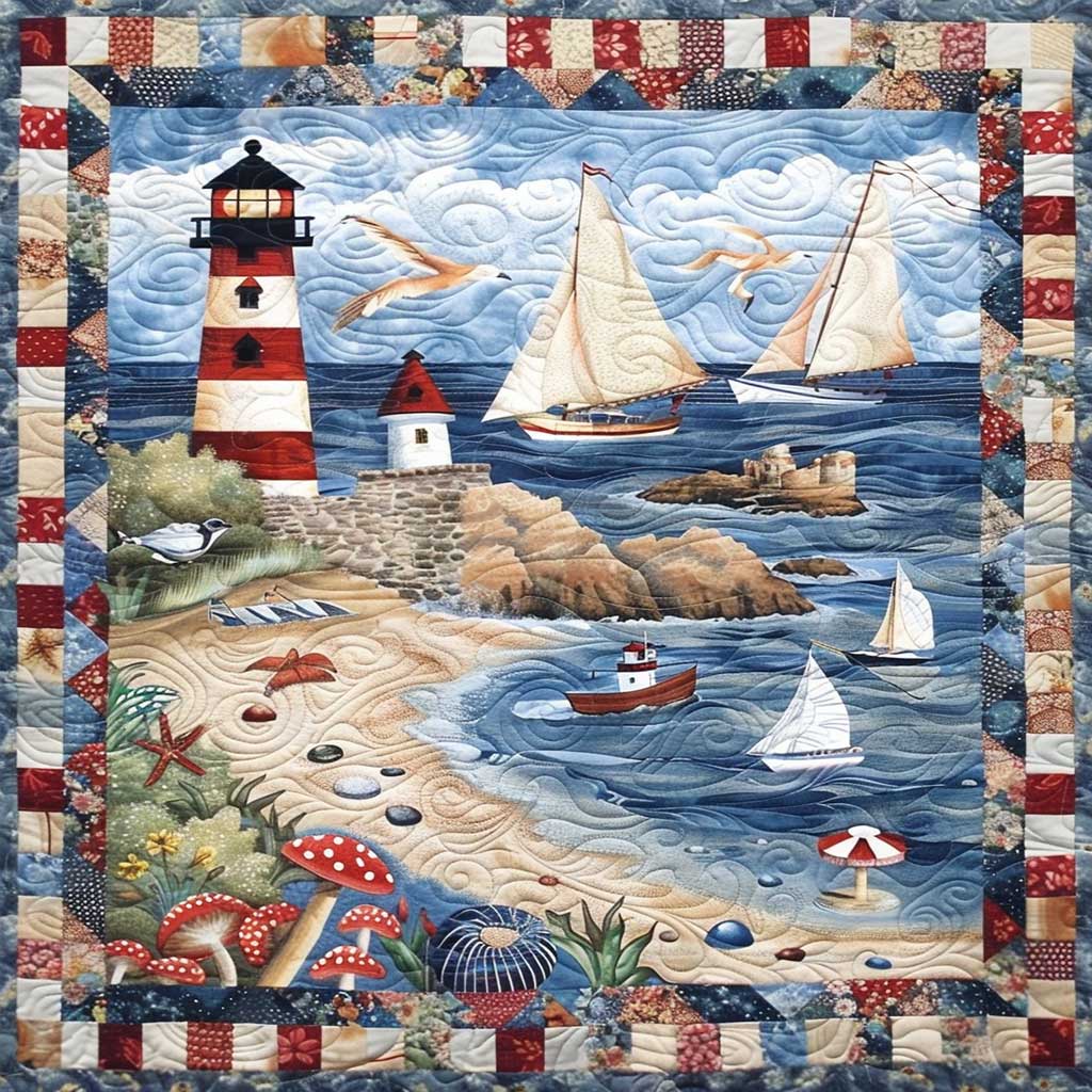 Lighthouse WJ2206017CL Quilt Blanket