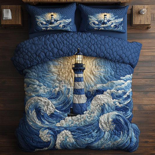 Lighthouse WX1002041CL Quilted Bedding Set