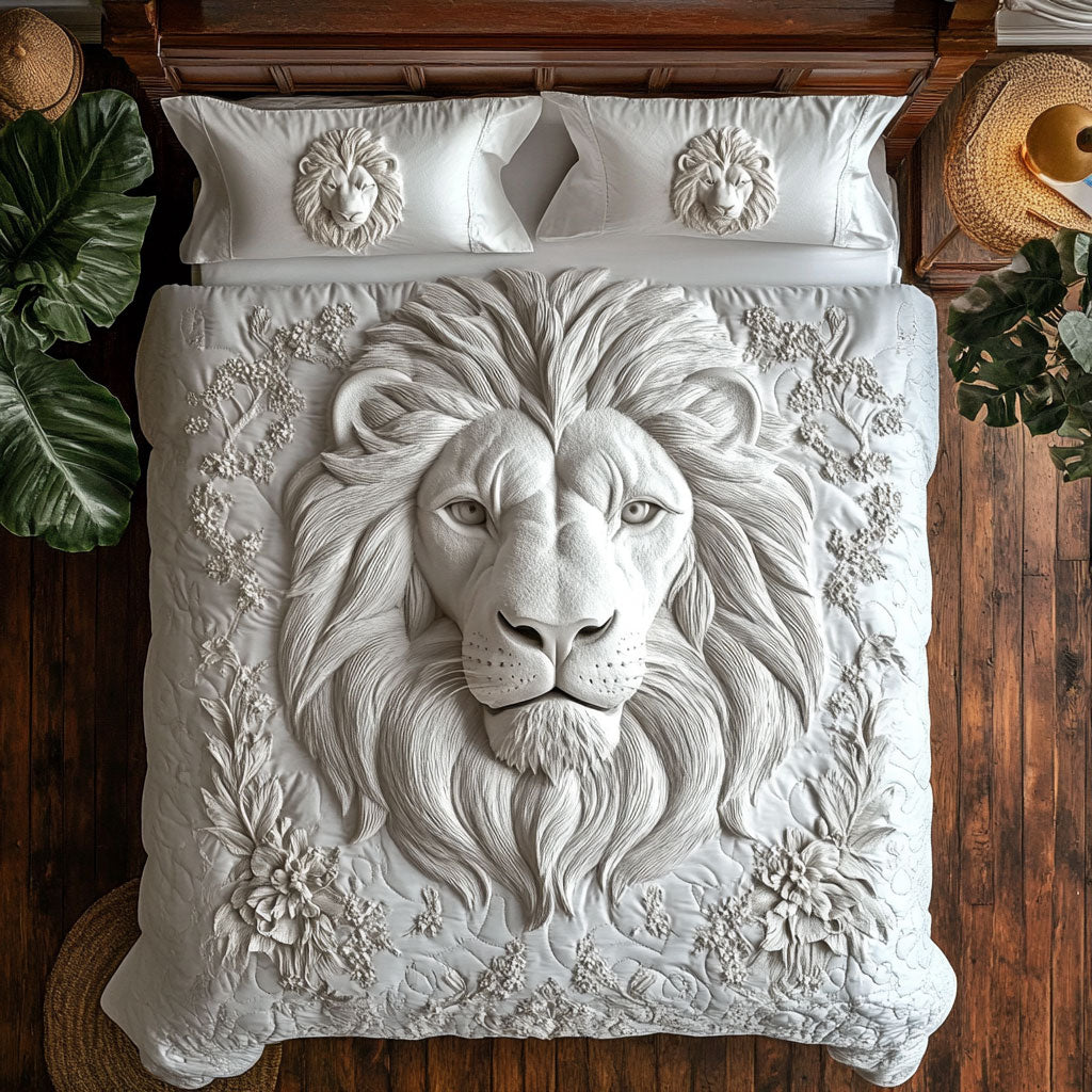 Lion King WX1002046CL Quilted Bedding Set