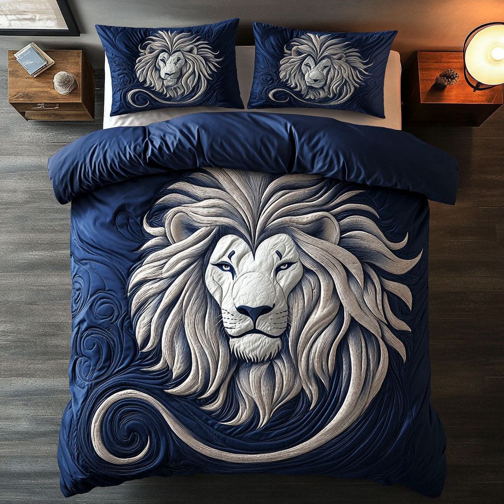 Lion King WX1002048CL Quilted Bedding Set