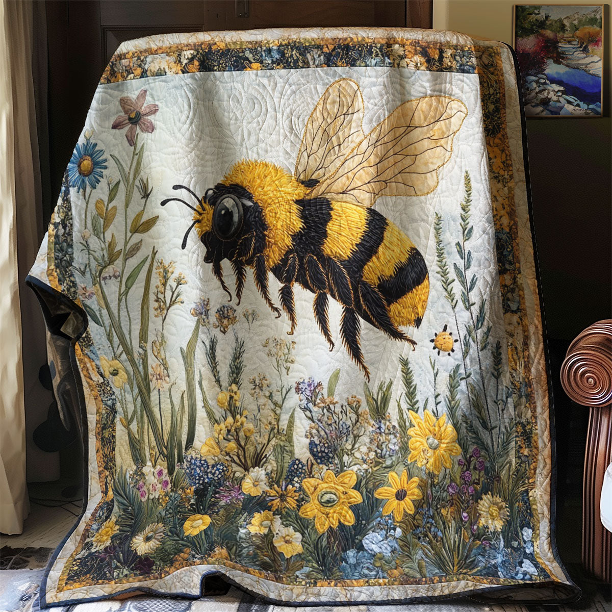 Be Bee WM0208001CL Quilt Blanket