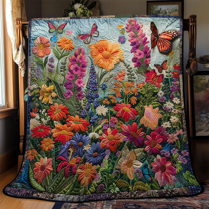 Butterfly Breeze WN2108096CL Quilt Blanket