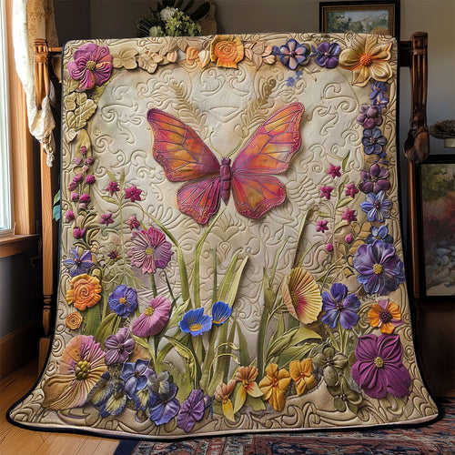 Butterfly Charm WN2108167CL Quilt Blanket