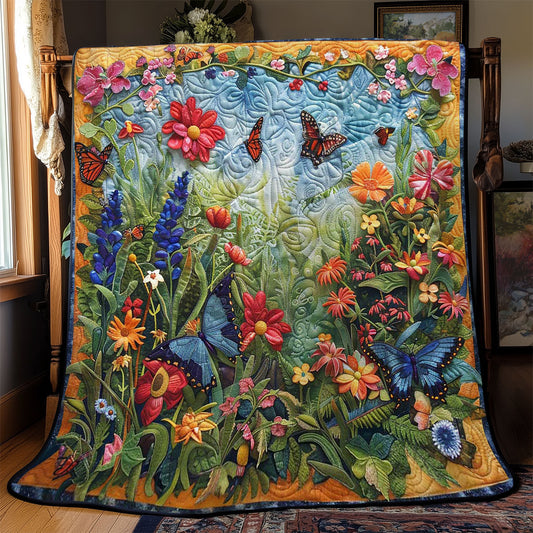 Butterfly Delight WN2108093CL Quilt Blanket