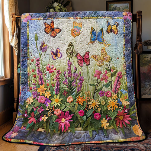 Butterfly Fantasy WN2108092CL Quilt Blanket