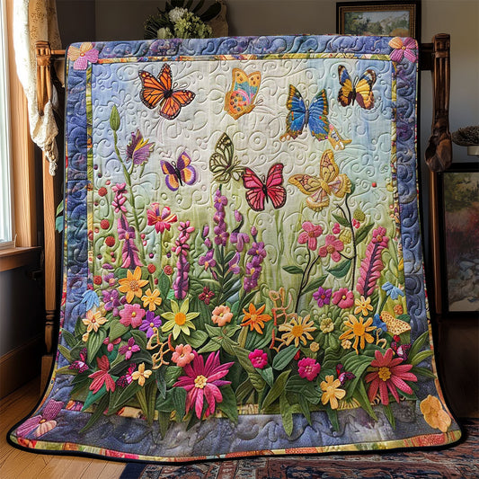 Butterfly Fantasy WN2108092CL Quilt Blanket
