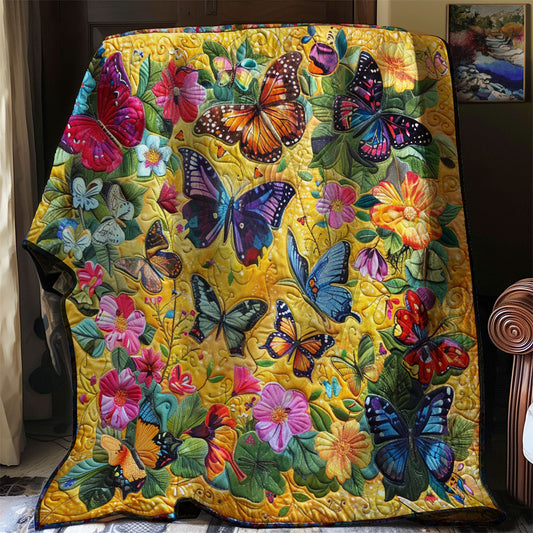 Butterfly WM1008090CL Quilt Blanket