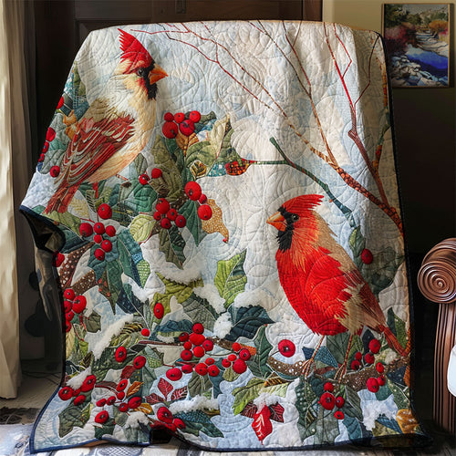 Cardinals WM1508062CL Quilt Blanket
