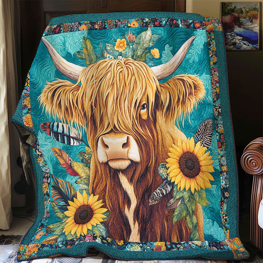 Western Cow SR0708004CL Quilt Blanket