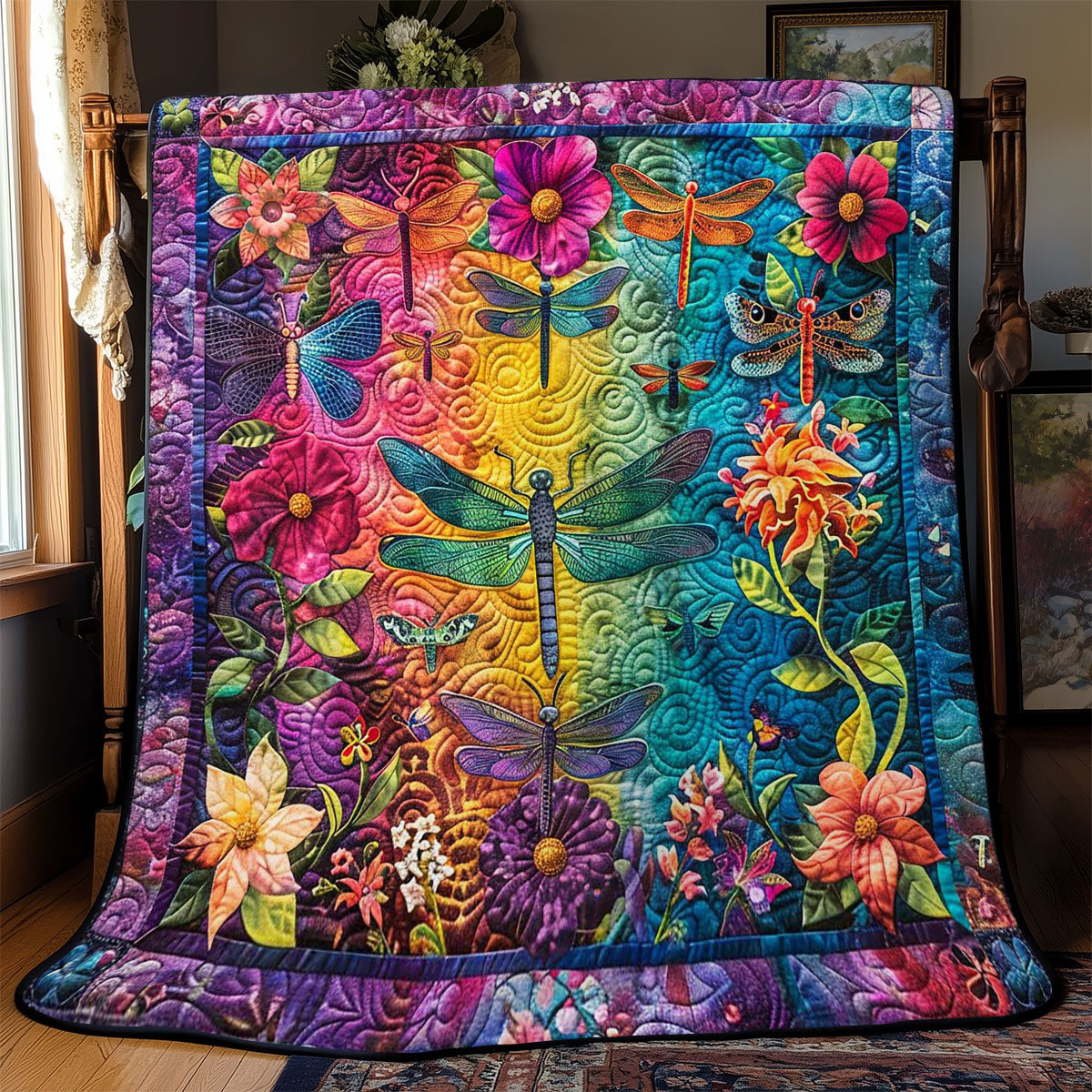 Dragonfly Dreamkeeper WN2708036CL Quilt Blanket