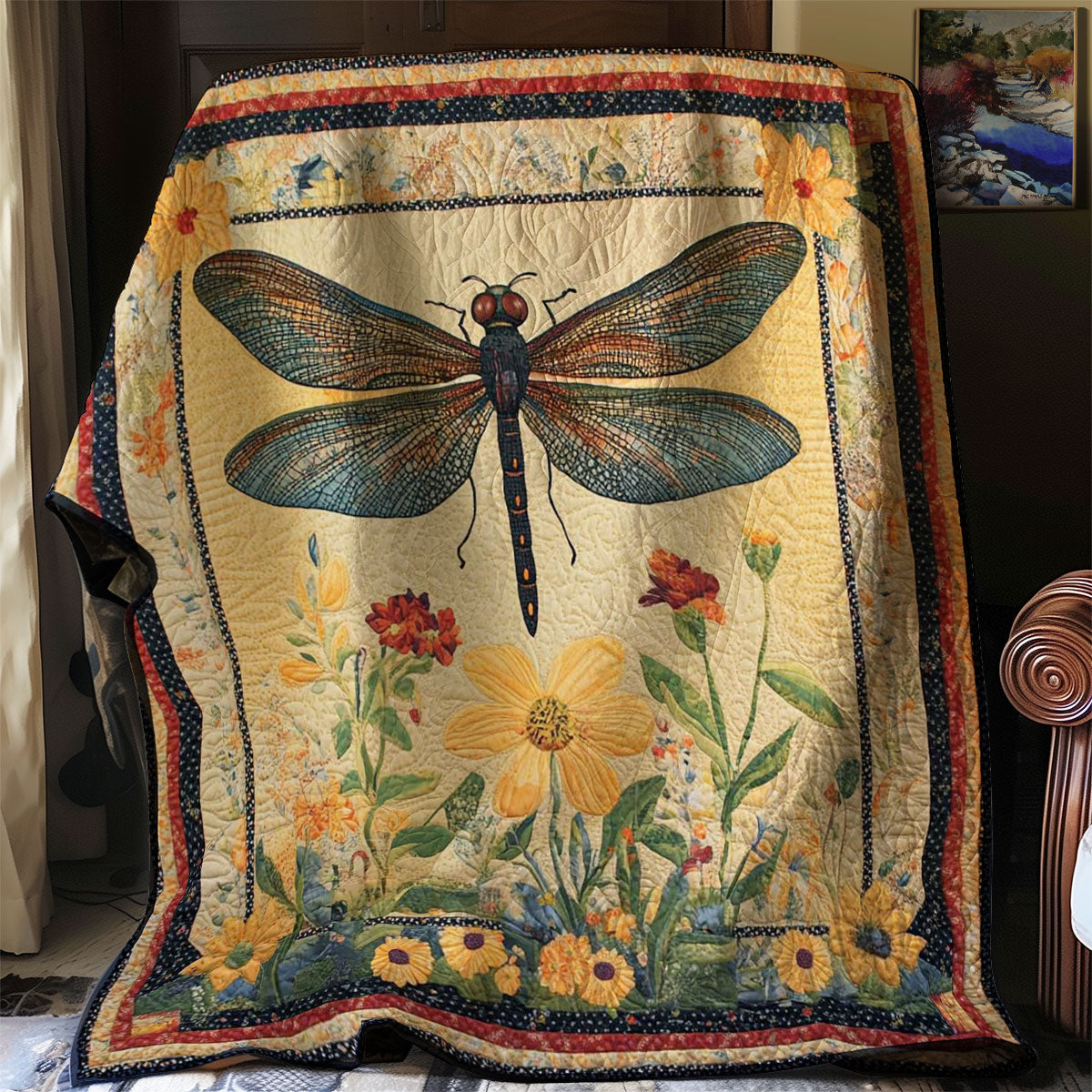 Dragonfly Snug WN3107016CL Quilt Blanket