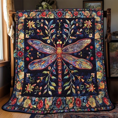 Dragonfly's Shadow WN2808027CL Quilt Blanket