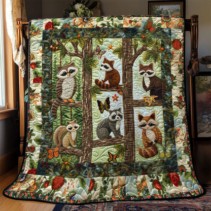 Forest Friends WN2208103CL Quilt Blanket