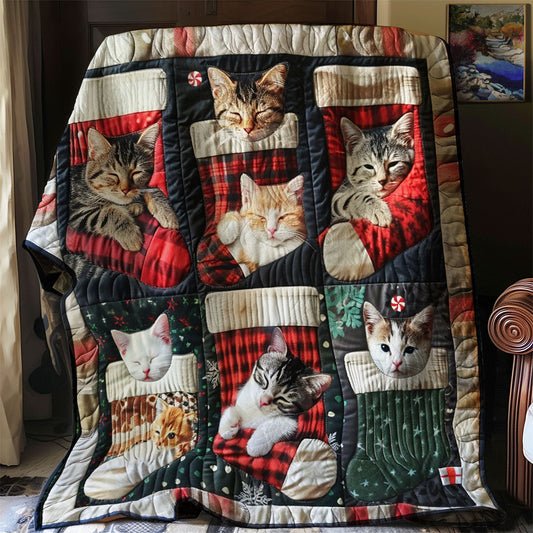 Lazy Cozy Kitty WM1908015CL Quilt Blanket
