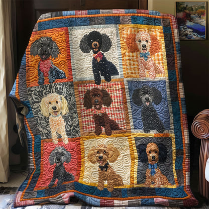 Loveable Poodle SR1008006CL Quilt Blanket