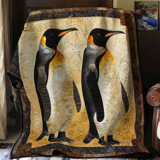 Penguin Parade WN1608018CL Quilt Blanket