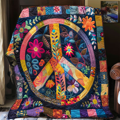 Trippy Hippie Sign SR1008033CL Quilt Blanket