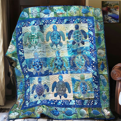 Turtles WM0808028CL Quilt Blanket
