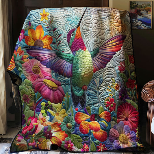 Twinkle Hummingbird WM2408052CL Quilt Blanket