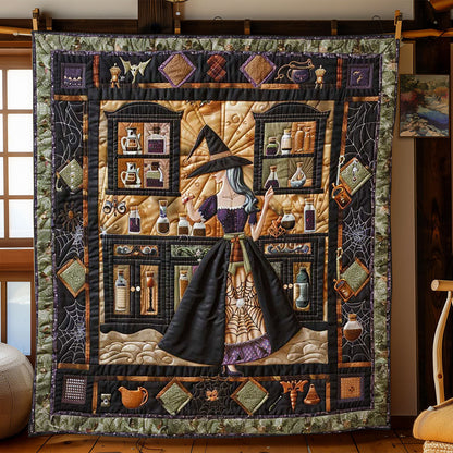 Witch’s Alchemical Secrets WN2808117CL Quilt Blanket
