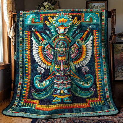 Aztec Divine Guardian WN1709059CL Quilt Blanket
