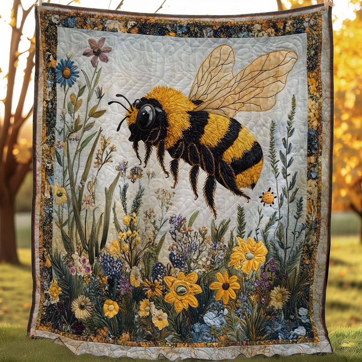 Be Bee WM0208001CL Quilt Blanket