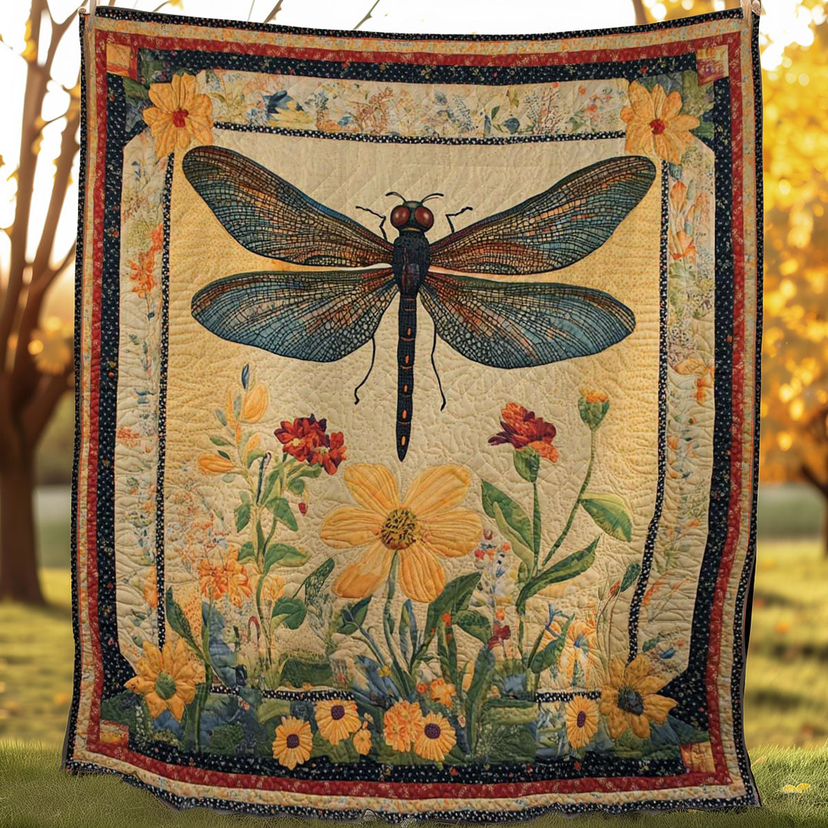 Dragonfly Snug WN3107016CL Quilt Blanket