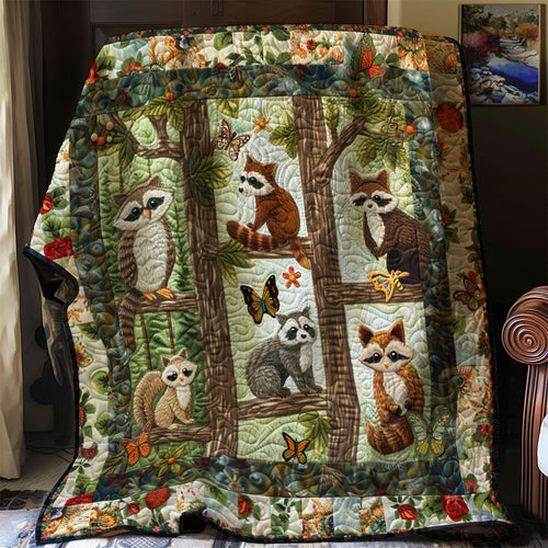 Forest Friends WN2208103CL Quilt Blanket