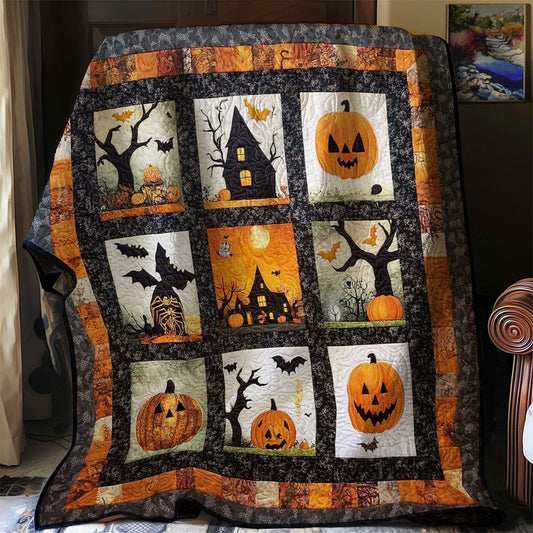 Halloween Creepy WN0608061CL Quilt Blanket