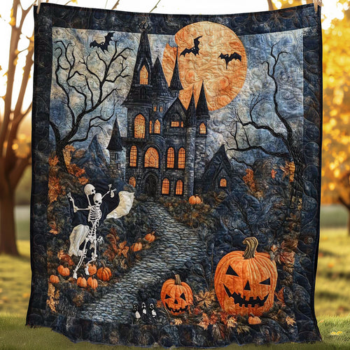 Halloween Titanic WN3107025CL Quilt Blanket