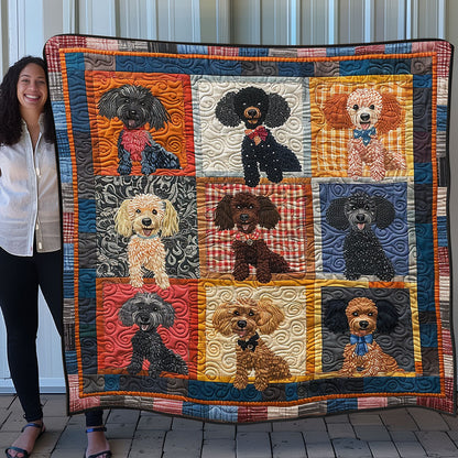 Loveable Poodle SR1008006CL Quilt Blanket
