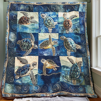 Sea Turtle SR1008018CL Quilt Blanket