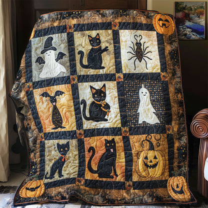 Spooky Halloween Collection SR2108034CL Quilt Blanket