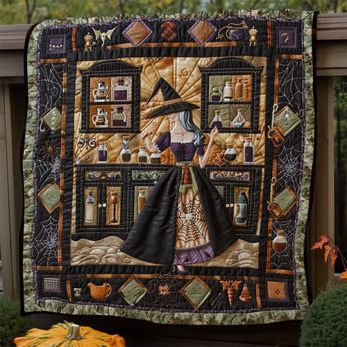 Witch’s Alchemical Secrets WN2808117CL Quilt Blanket