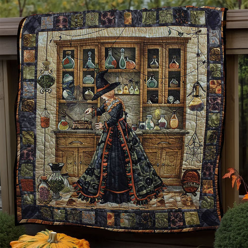 Witch’s Potion WN2808109CL Quilt Blanket