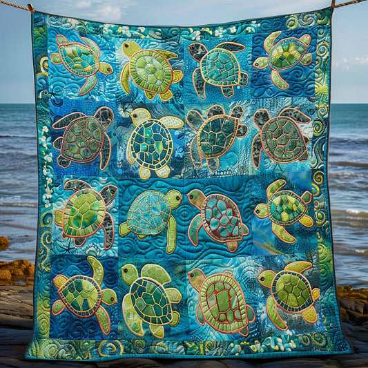Baby Turtle WM2108006CL Quilt Blanket