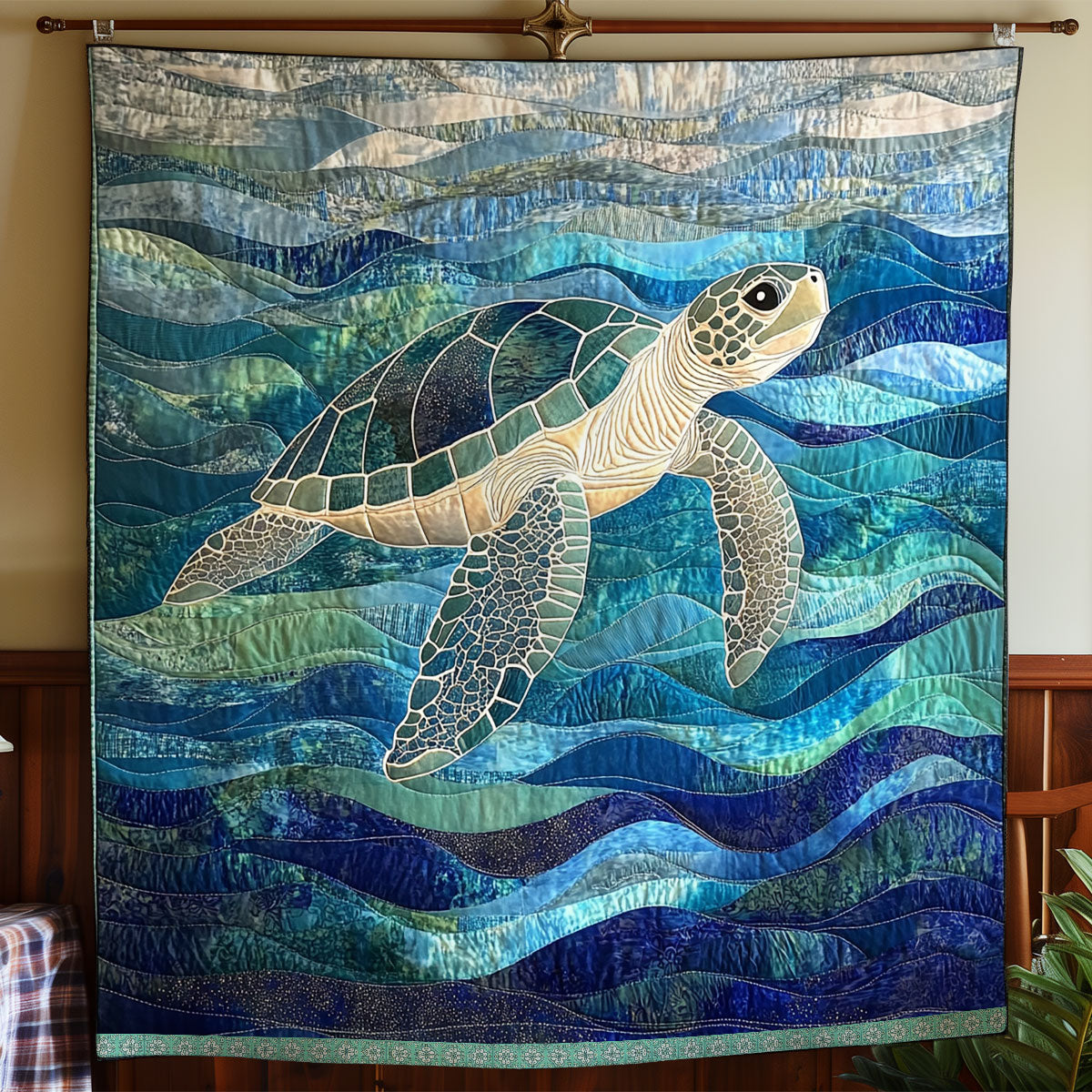 Silver Turtle XR1409012CL Quilt Blanket