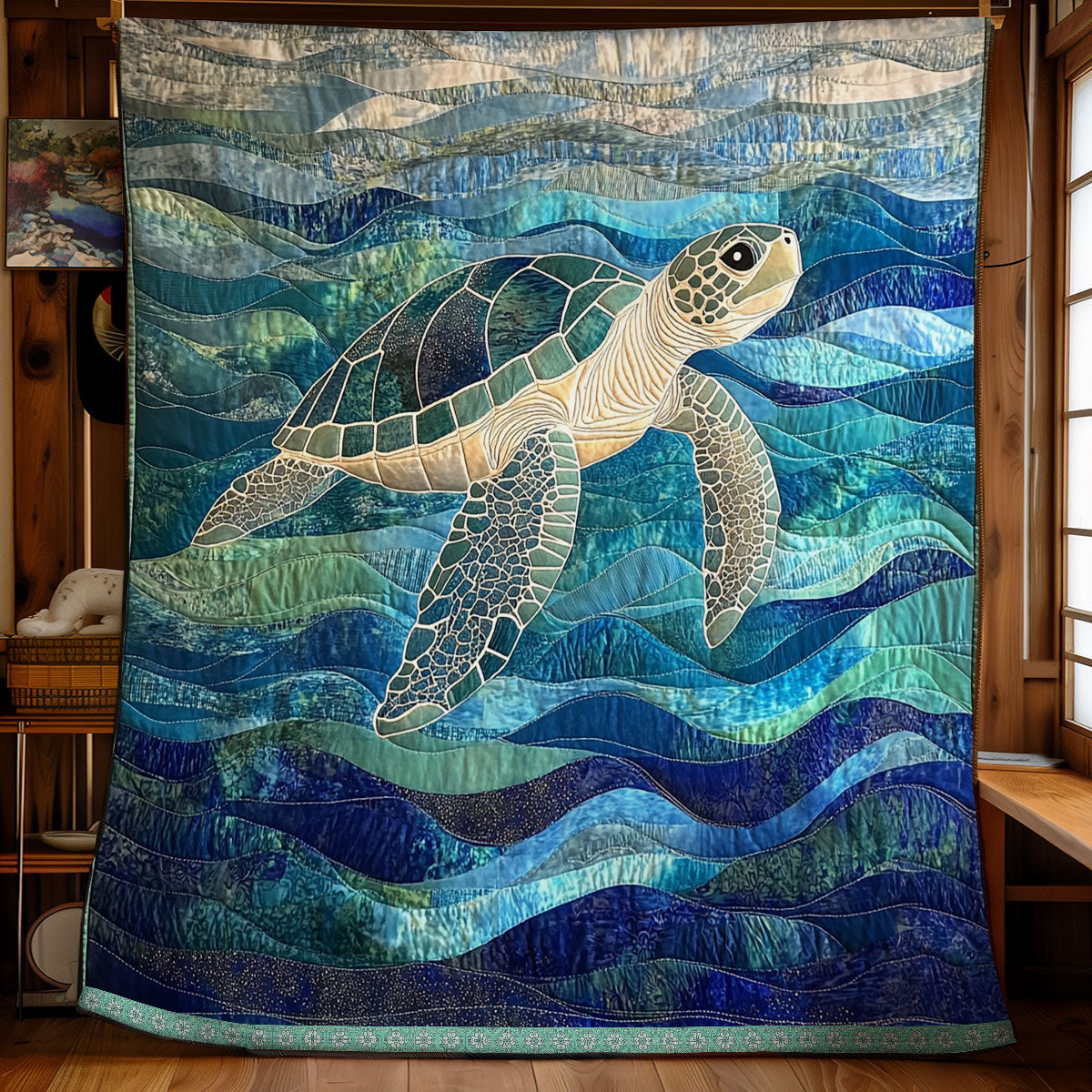 Silver Turtle XR1409012CL Quilt Blanket