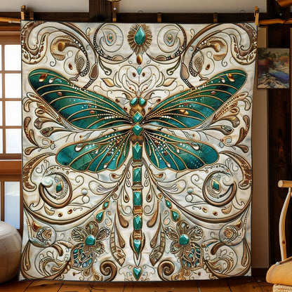 Enchanting Dragonflies WO2308025CL Quilt Blanket