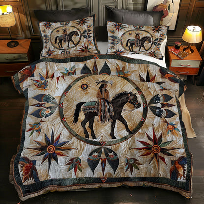 Native American XR1605013CL Quilted Bedding Set