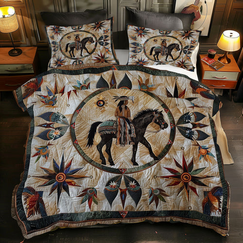 Native American XR1605013CL Quilted Bedding Set