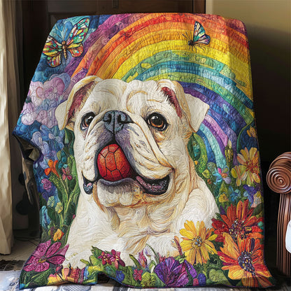 Bulldog WO0208035CL Quilt Blanket