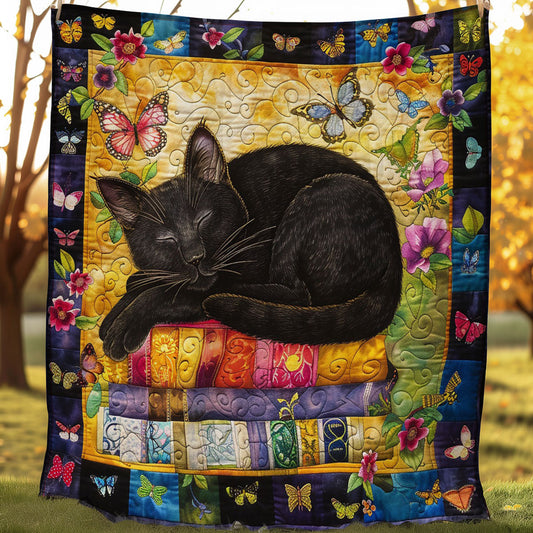 Black Cat Sleep WO3007007CL Quilt Blanket