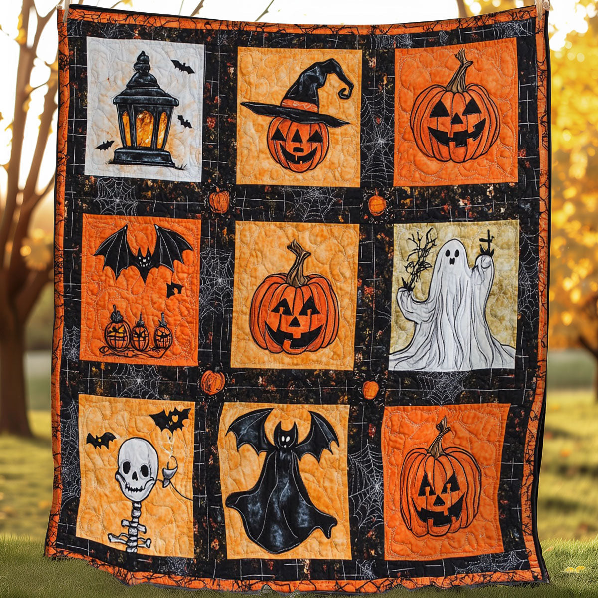 Halloween Memorable WO0508019CL Quilt Blanket