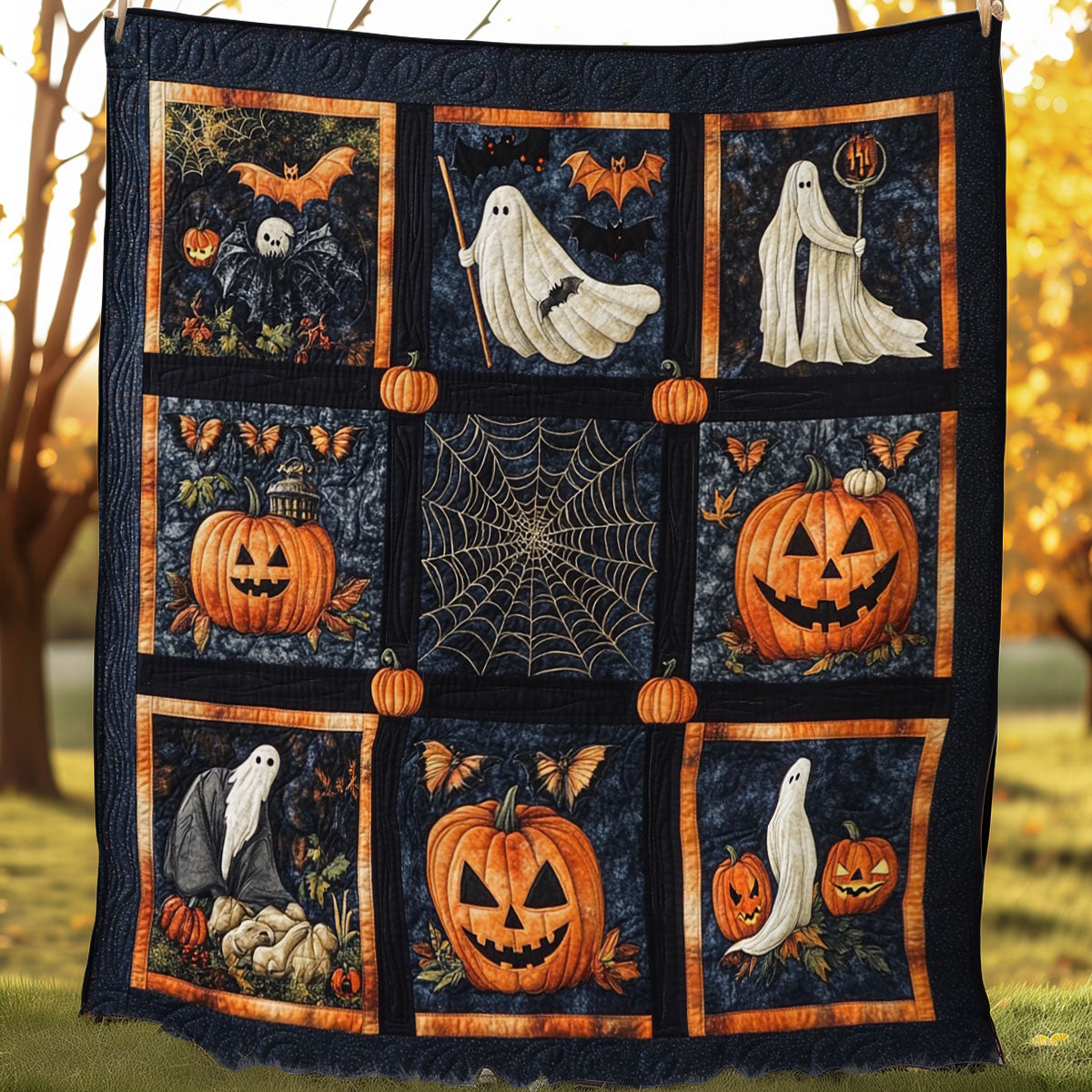 Halloween Mysteries WO0508018CL Quilt Blanket