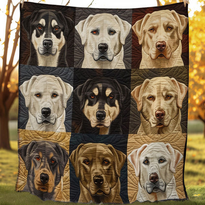 Husky Dogs WO0808022CL Quilt Blanket